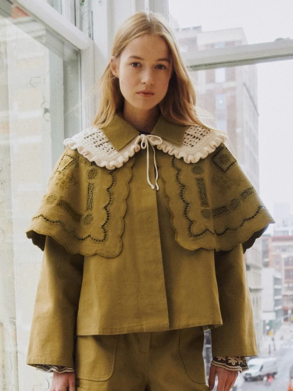 Sézane x Sea NY Josephina Jacket in size 36 - Picture 1 of 6